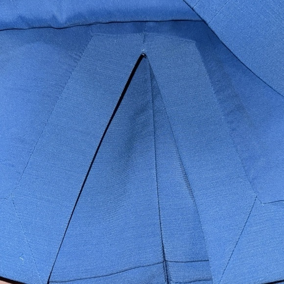 White House Black Market Sz 4 blue pencil skirt - Picture 4 of 5